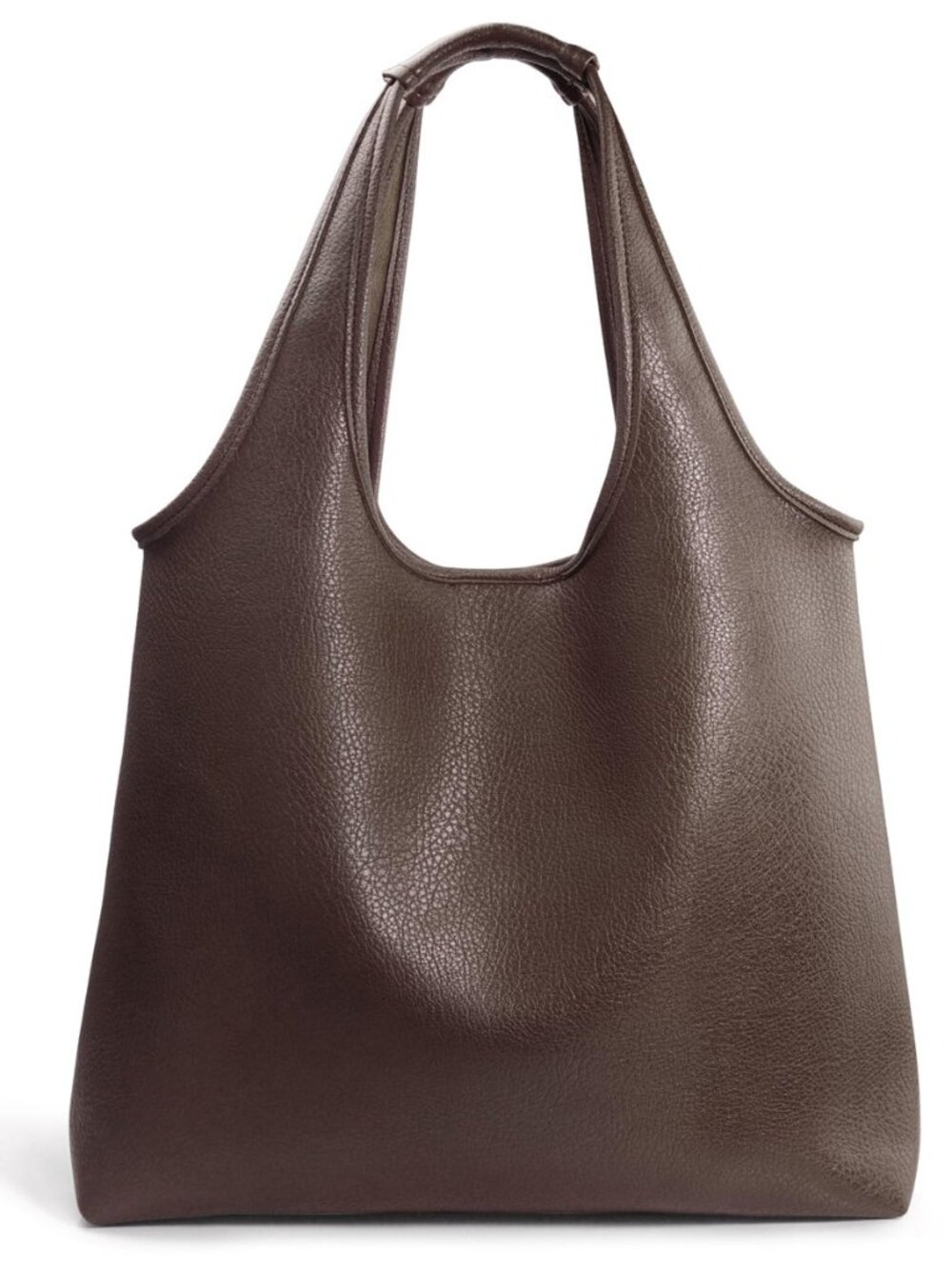 Women's Hobo Bag Soft Vegan Leather Tote Oversized Slouchy Handbag for